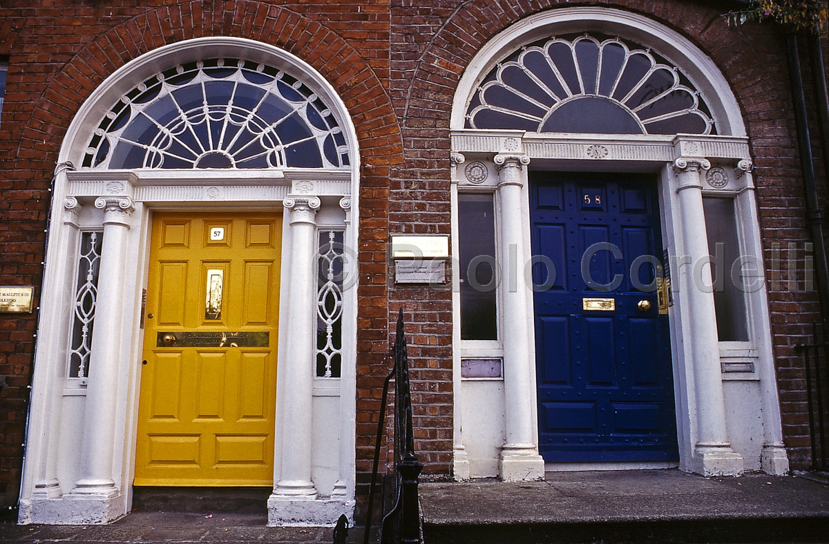 Georgian doors, Dublin, Ireland
 (cod:Ireland 09)